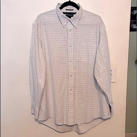 Lands' End Shirts Eucmens Lands End Dress Shirt Poshmark